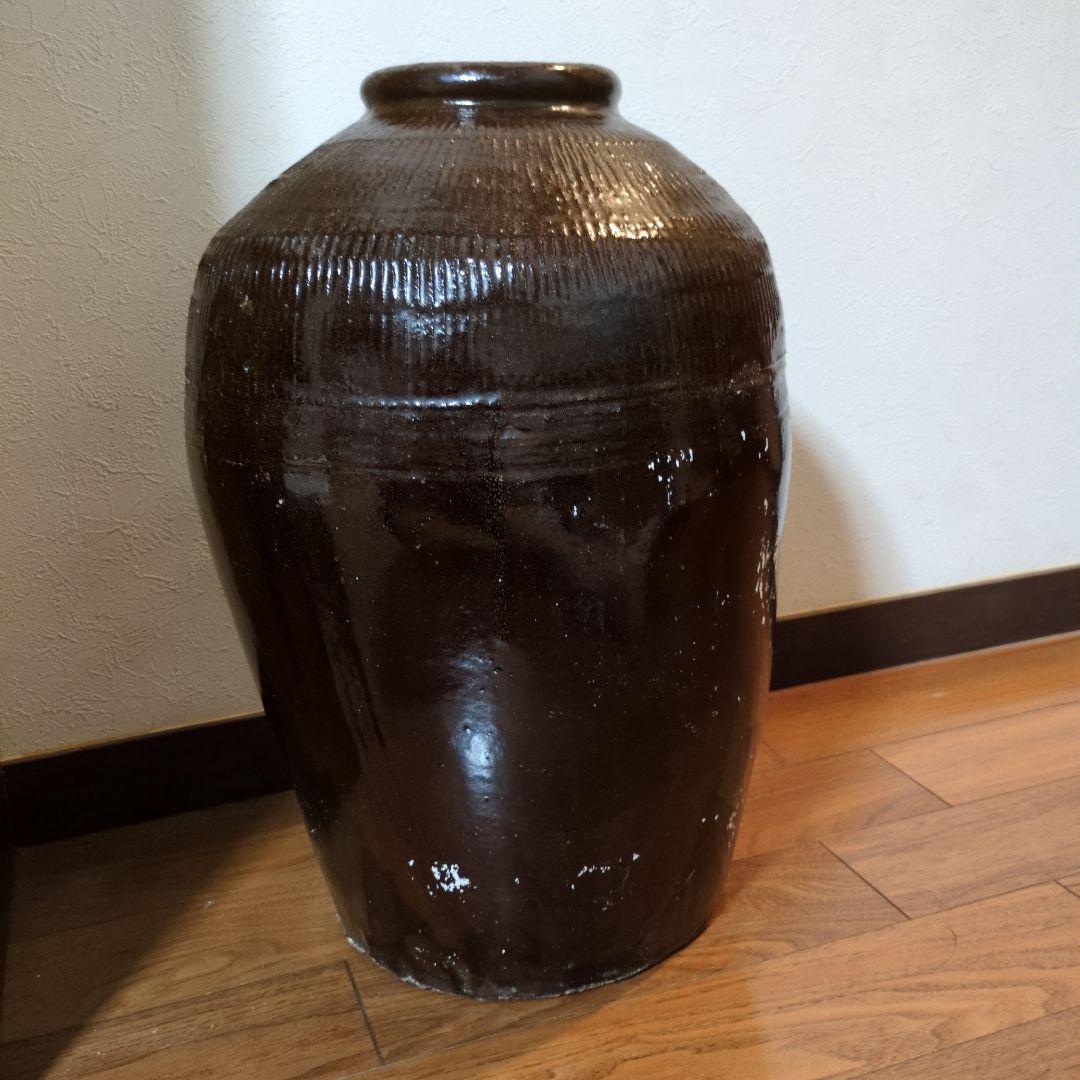 壺　特大　酒壺　骨董品