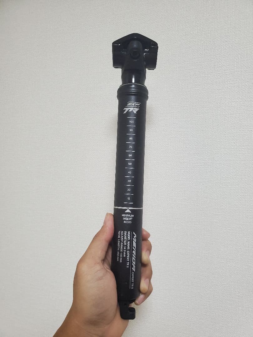EXPERT TRⅡドロッパーシートポストシマノSL-MT500-L リモート