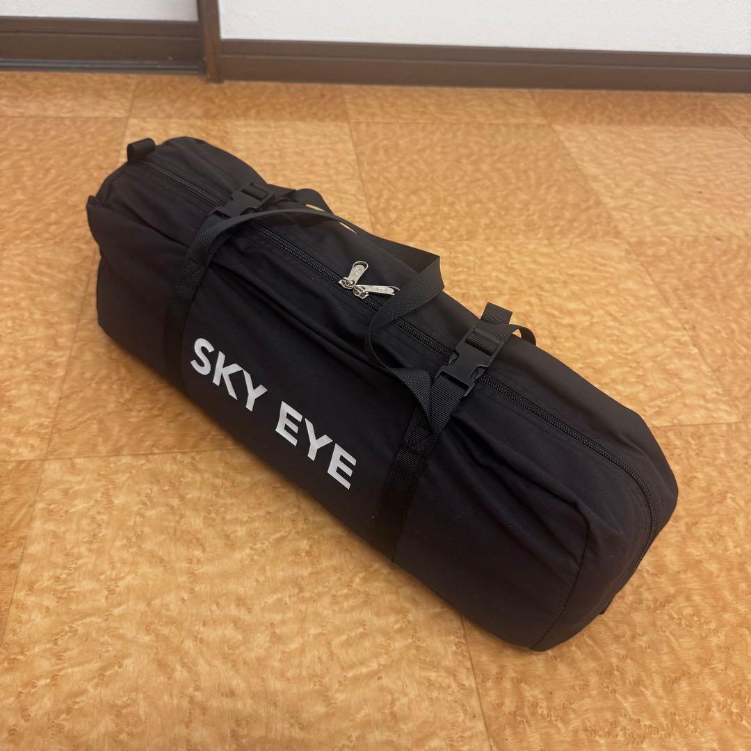 ★新品未使用！GO Glamping SKY EYE 自立式 TC ソロテント黒