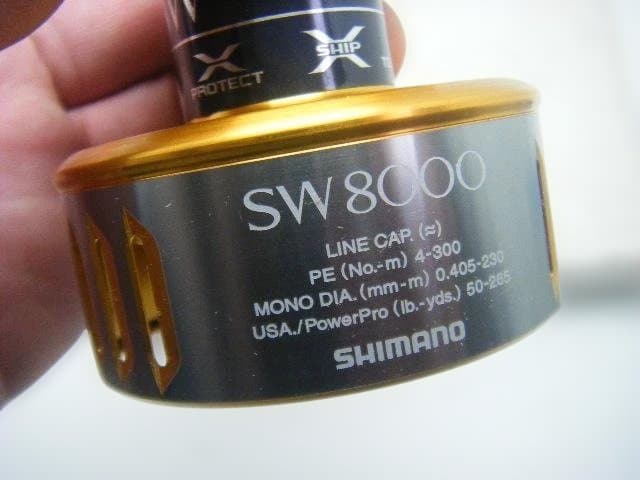 即決！◆新品！シマノ 15 ツインパワーSW 8000HG 純正スプール◆108