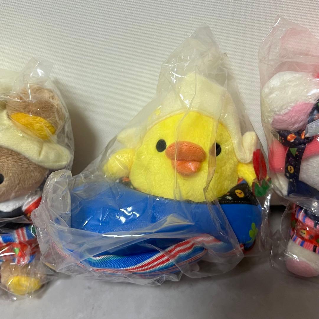 匿名配送【新品未開封】リラックマ アニバーサリー 仙台店 ぬいぐるみセット