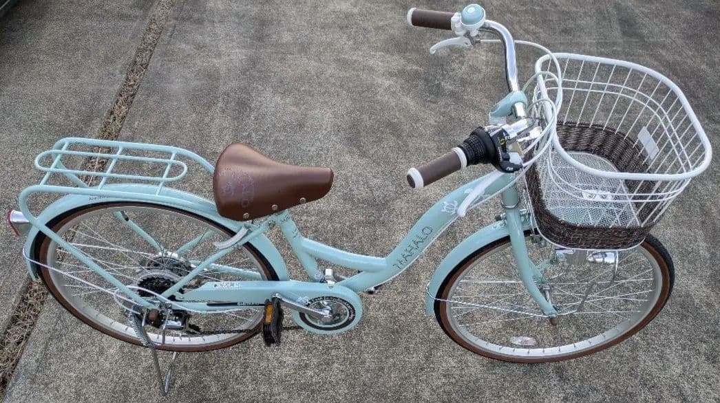 ジュニアシティサイクルMAHALO　22インチ 【引き取り限定】