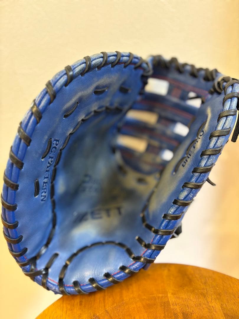 ZETTプロステイタスオーダー 軟式ミット左投げ用