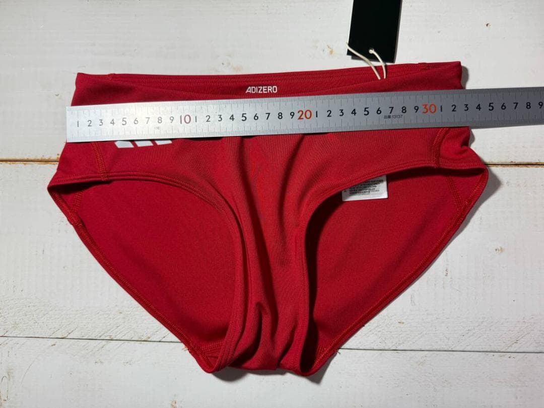 adidas Adizero 女性用 陸上 レーシングブルマ Red 海外S