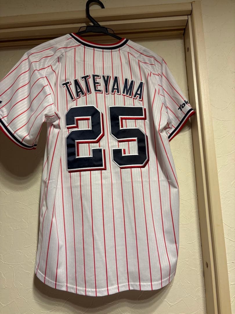 ヤクルトスワローズ 館山選手 ユニフォーム 25番