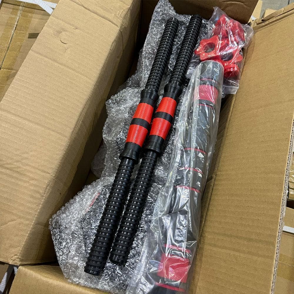 ダンベルセット 15kg×2個セット 合計30kg バーベルも可能 K10