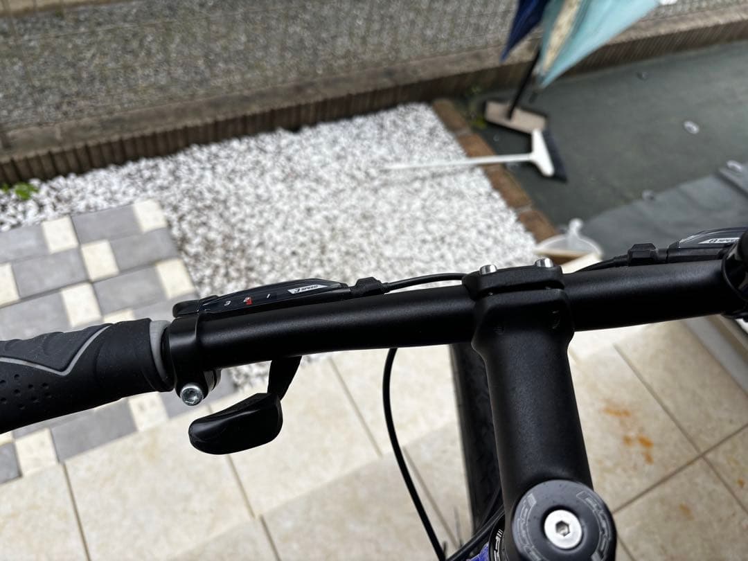 （美品）GIOS ミストラルディスクMISTRAL ジオスブルー　クロスバイク