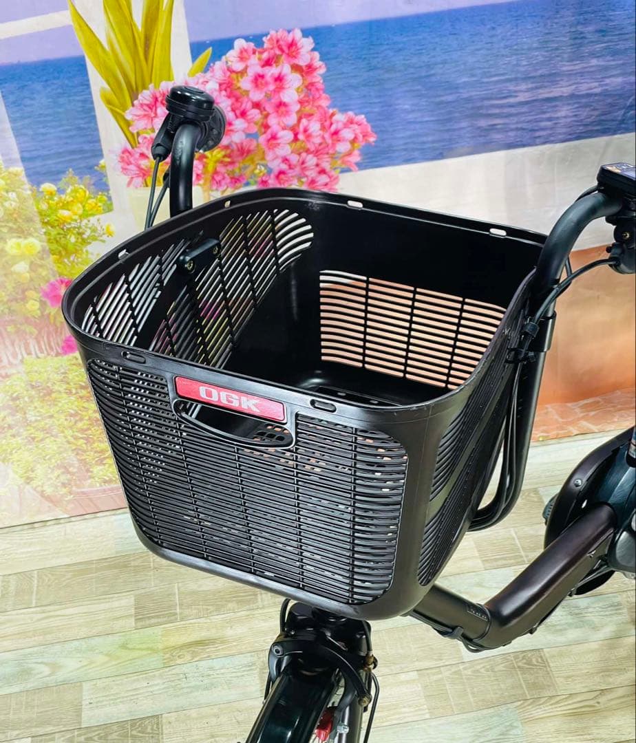 パナソニックギュット⭐️12AH！子供乗せ電動アシスト自転車Y2361