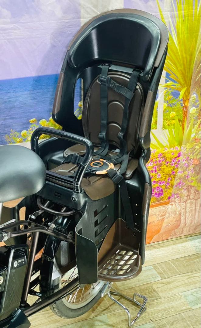 パナソニックギュット⭐️12AH！子供乗せ電動アシスト自転車Y2361
