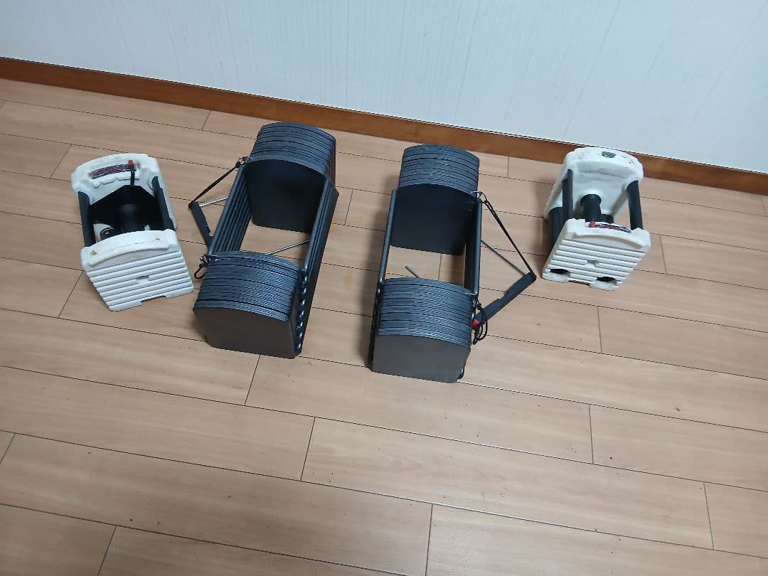 ②POWERBLOCK パワーブロック 可変式ダンベル 41Kg×1個