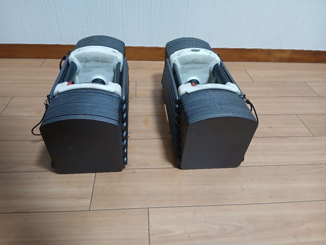 ②POWERBLOCK パワーブロック 可変式ダンベル 41Kg×1個