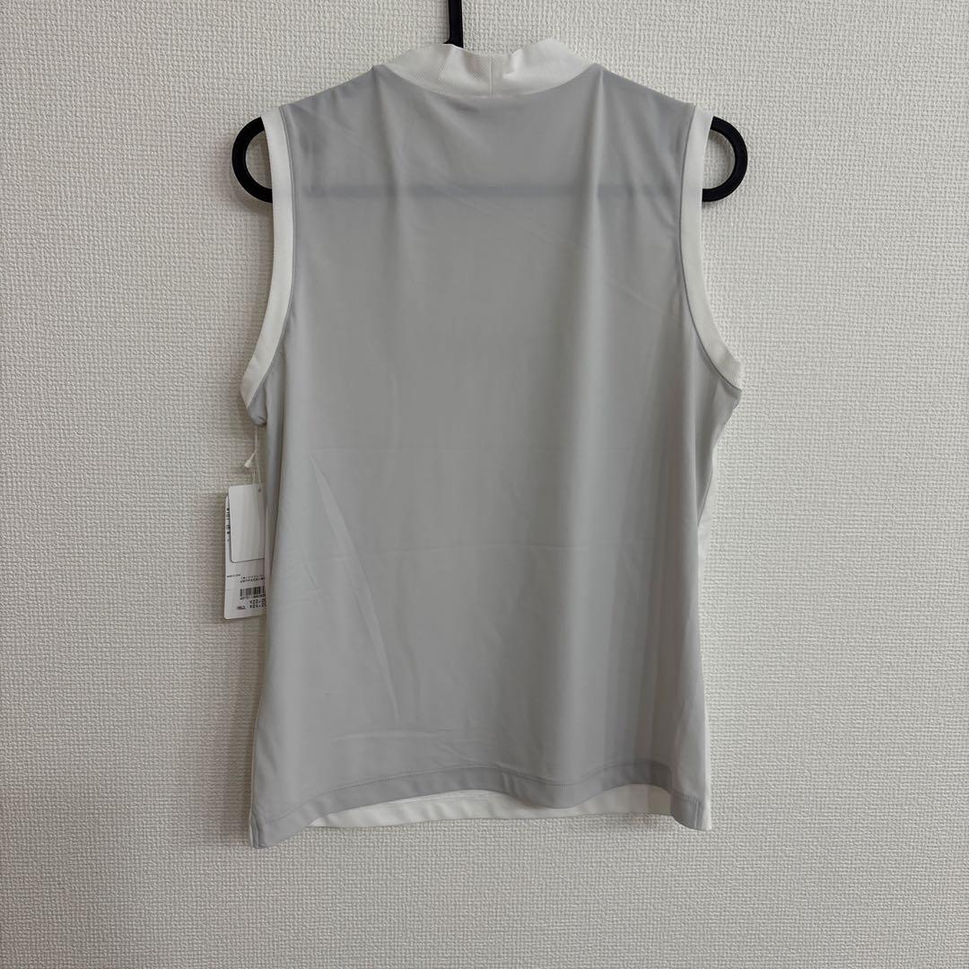 40 白　ARCHIVIO ノースリーブ　プルオーバー　ピンクロゴ