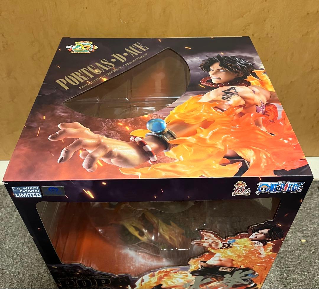 美品　初版　ワンピース maximum pop エース　20th 正規品