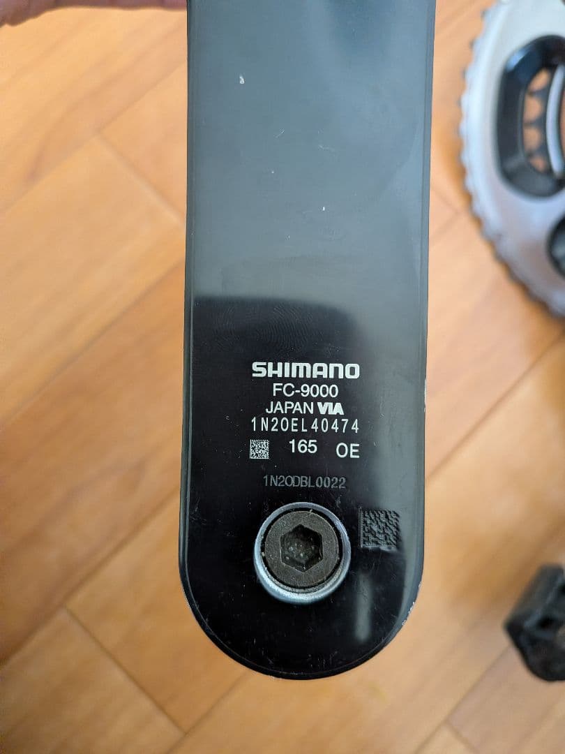 パーツ DURA-ACE FC-9000 50-34T 165mm