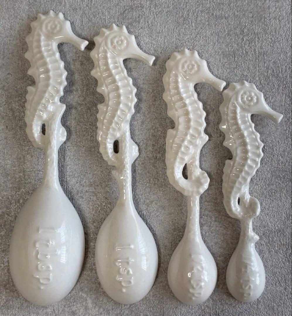 Anthropologie タツノオトシゴ計量スプーン4本セット