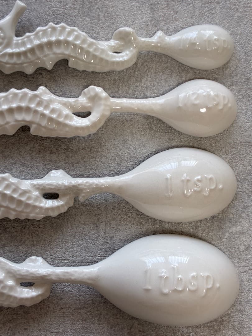 Anthropologie タツノオトシゴ計量スプーン4本セット