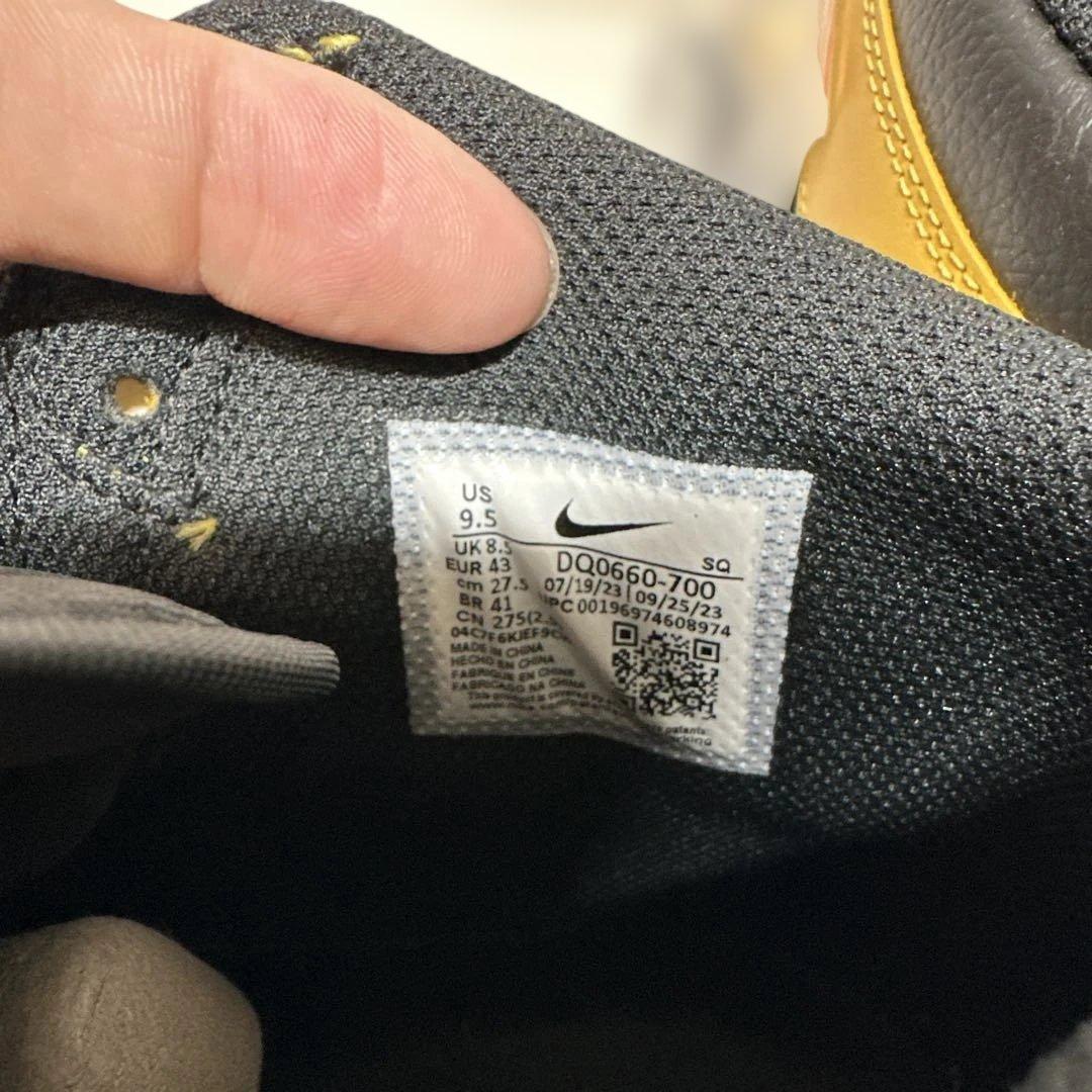 新品・未使用NikeAirJordan1HighGolfPollen27.5cm