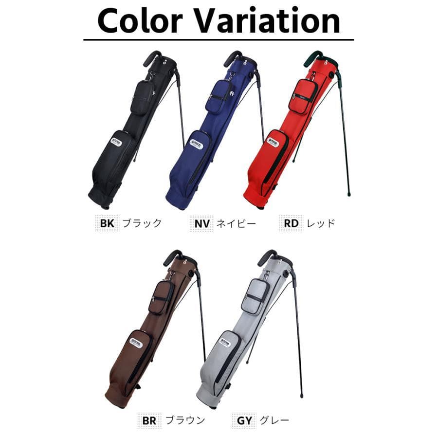 新品 OUTDOOR GOLF アウトドア ゴルフ セルフスタンド ブラウン