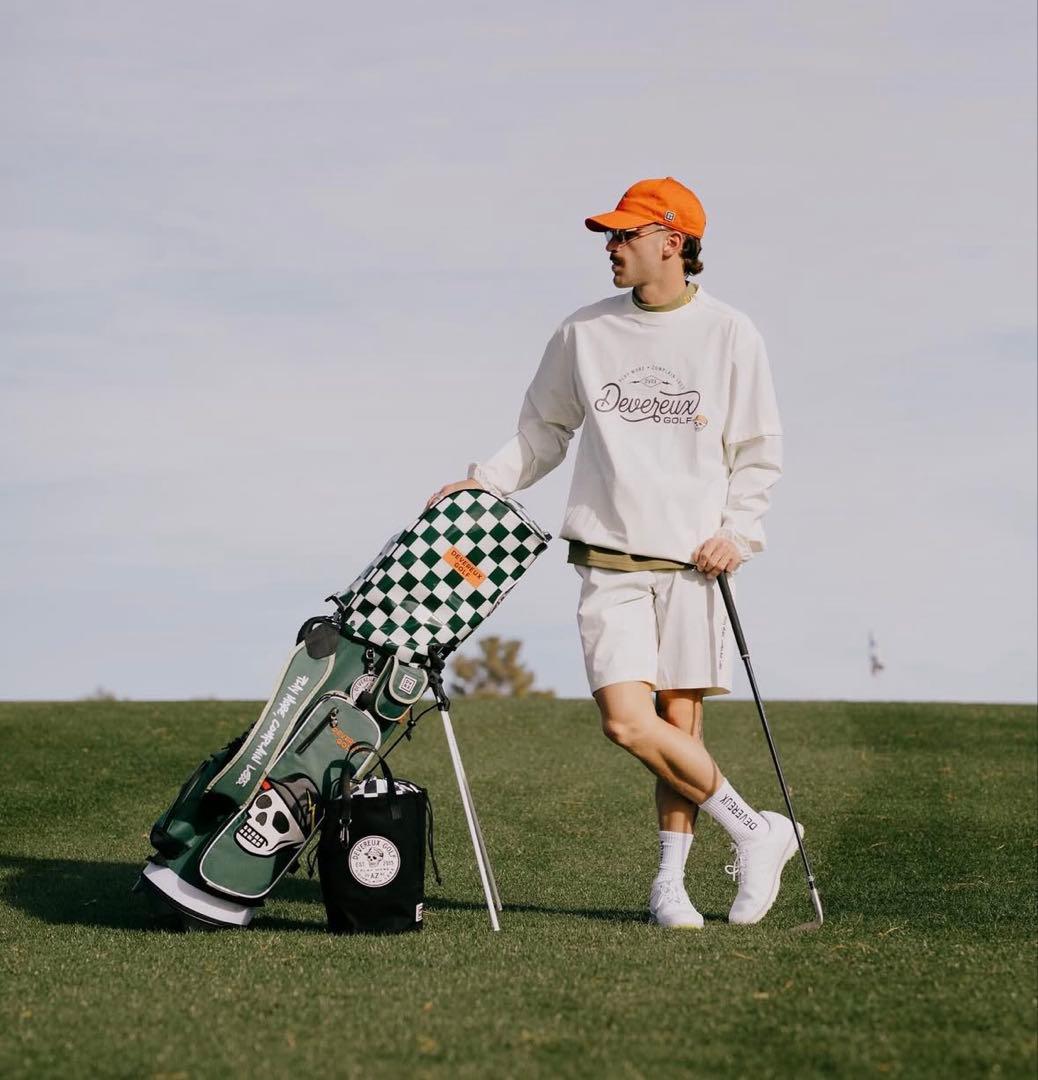 i*i様 美品✨Devereux Golf アイボリー シャツ　サイズM