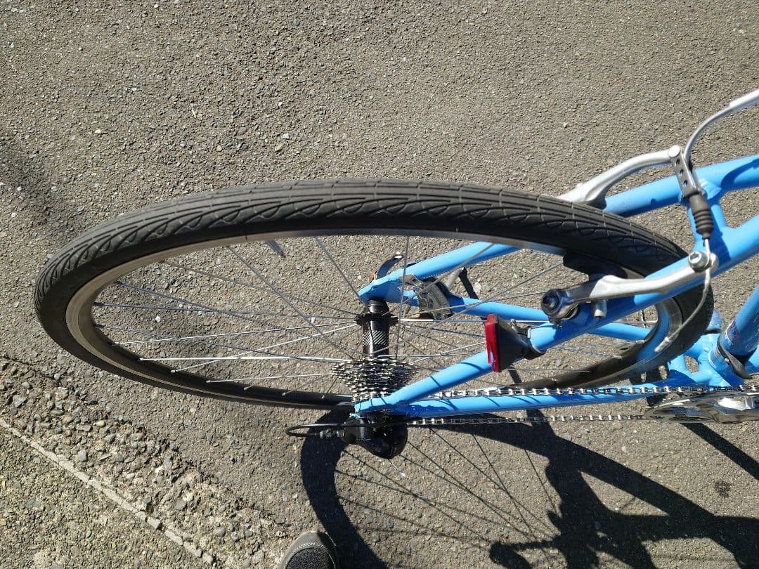 (引取り又はお届けご相談)WEEKEND BIKE 9速クロスバイク