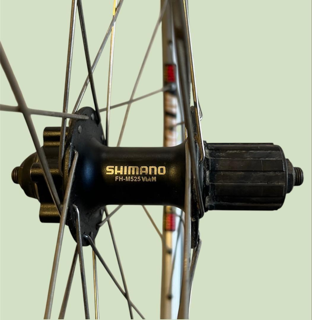 シマノ Deore ハブ& SUN RIMS MACH IV 前後ホイールセット