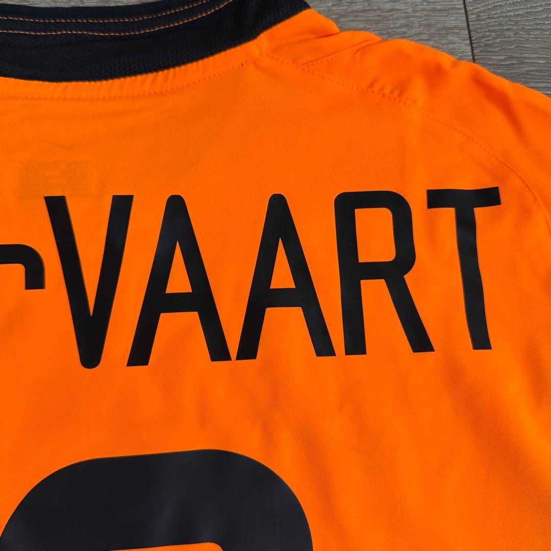 正規品 オランダ代表 02/04 VAN DER VAART ホームユニフォーム