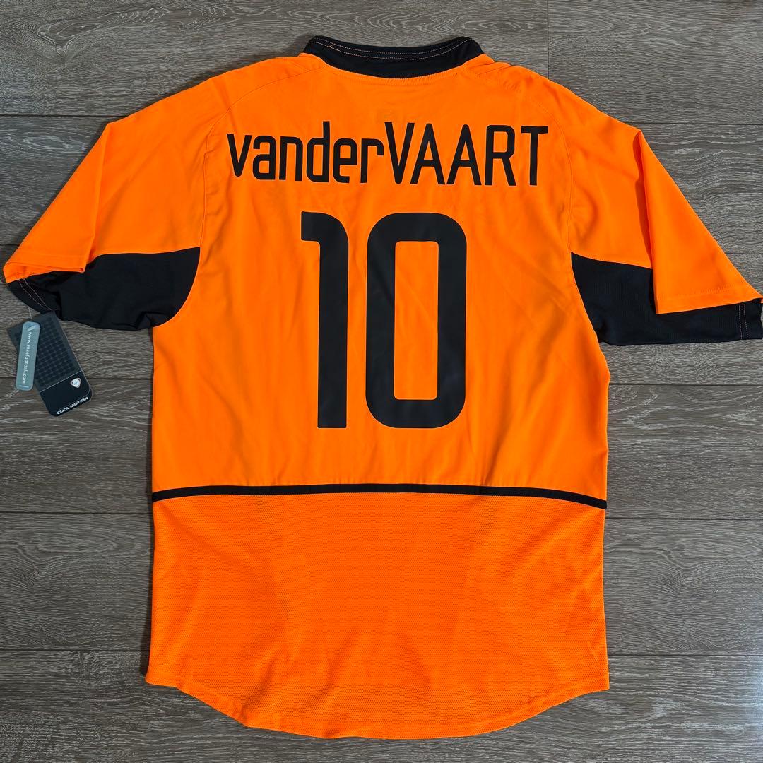 正規品 オランダ代表 02/04 VAN DER VAART ホームユニフォーム