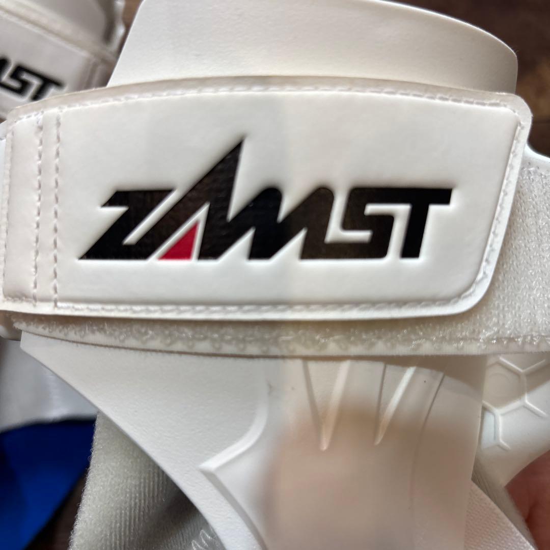 ZAMST A2-DX ホワイト足首サポーター XL両足バスケバレーバドミントン