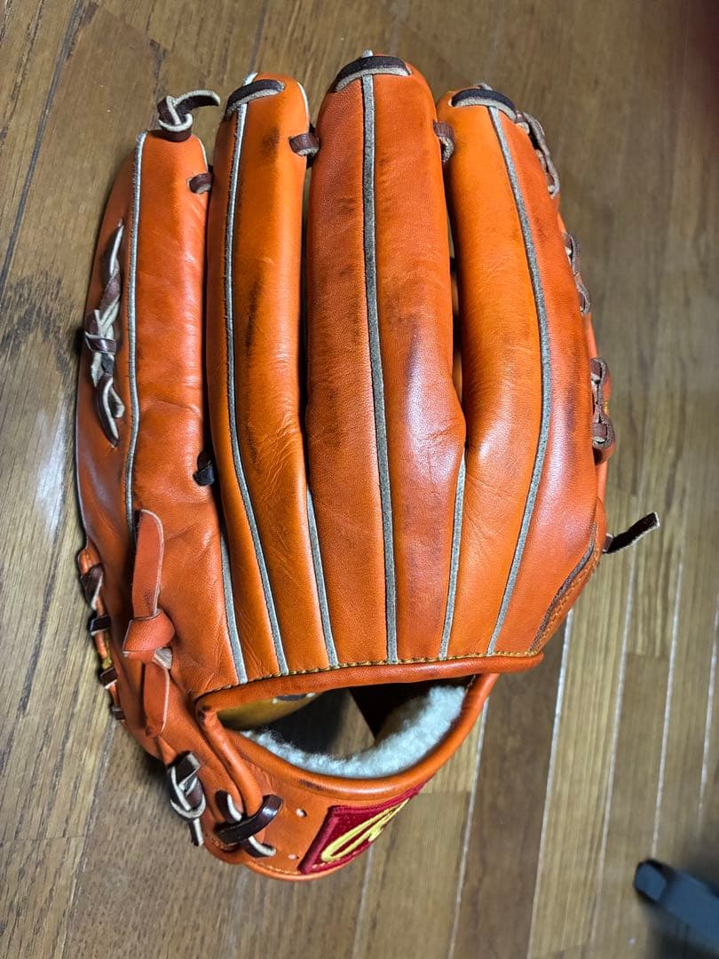 硬式？軟式ローリングス外野用ビンテージグラブ