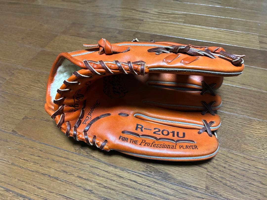 硬式？軟式ローリングス外野用ビンテージグラブ