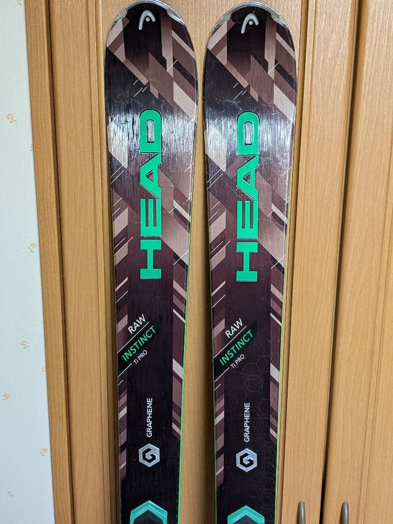 HEAD RAW INSTINCT Ti PRO 163cm ヘッド スキー板