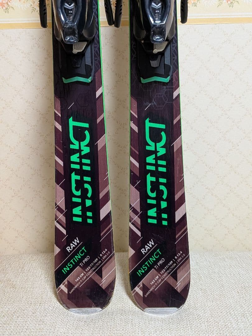 HEAD RAW INSTINCT Ti PRO 163cm ヘッド スキー板
