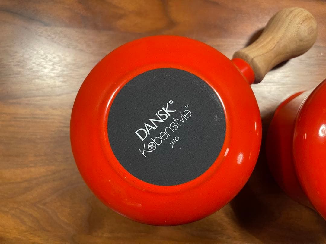 DANSK ダンスク バターウォーマー 赤 2個セット