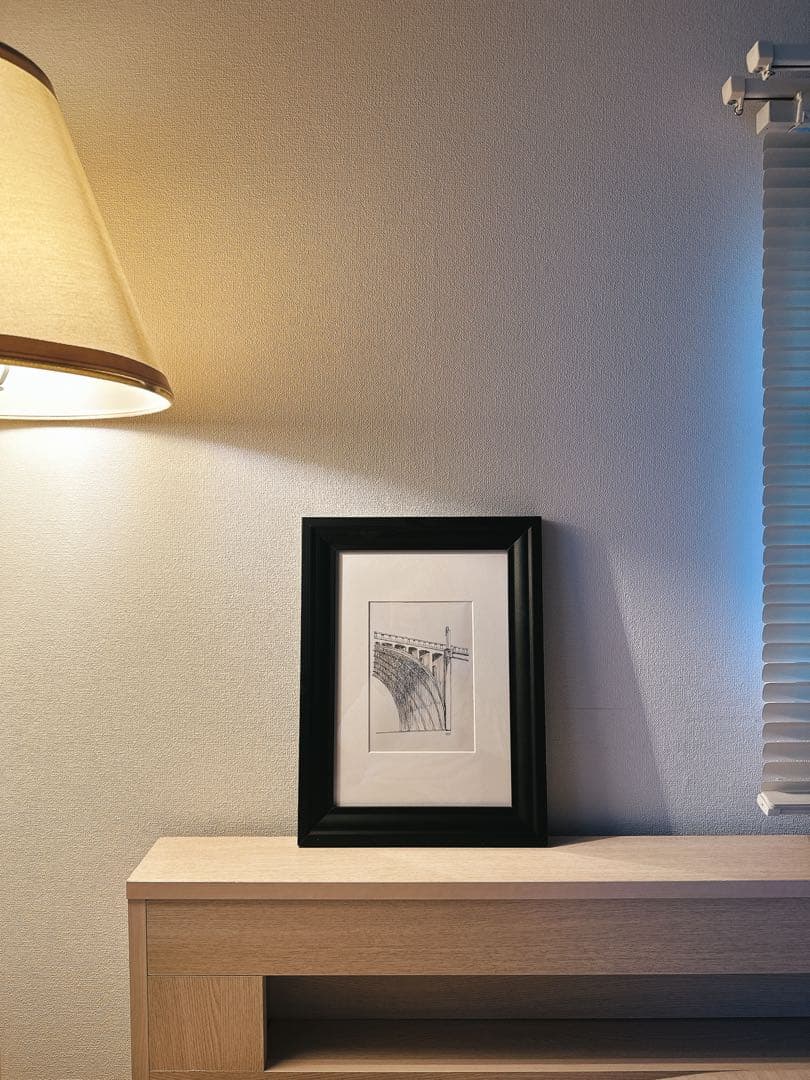 絵画　モダンアート　原画『響橋1941』