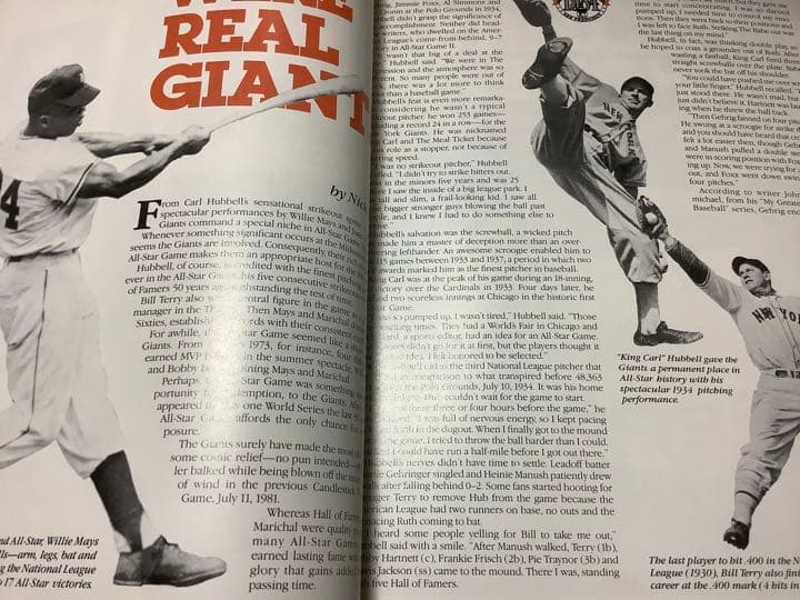 MLB 80年代 オールスターゲーム オフィシャルプログラム 5冊セット