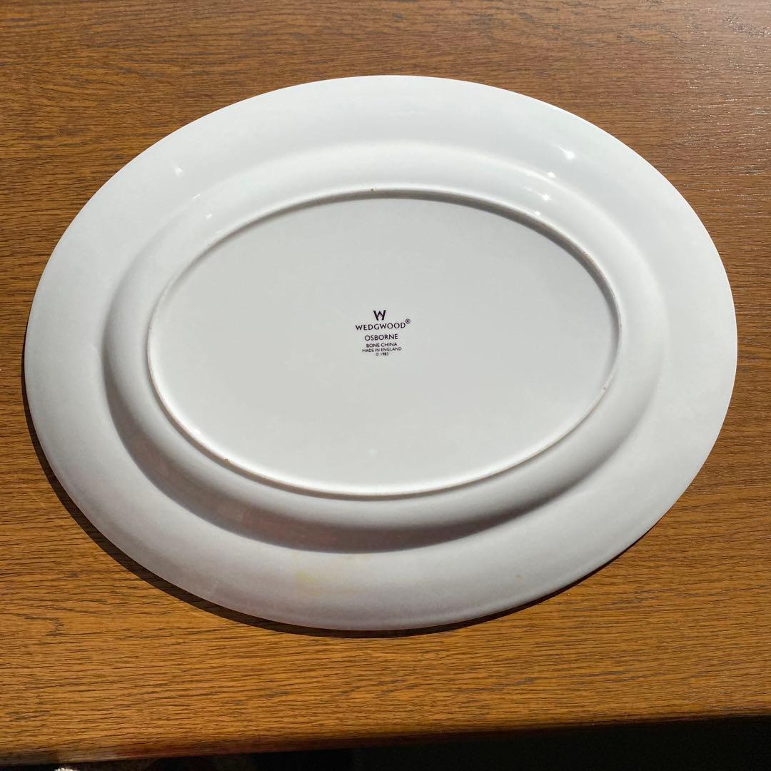 【保管品】ウェッジウッド　オズボーン　オーバル