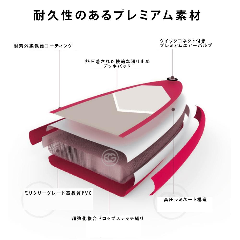 320cm 豪華セット インフレータブル SUPボード サップボード グリーン