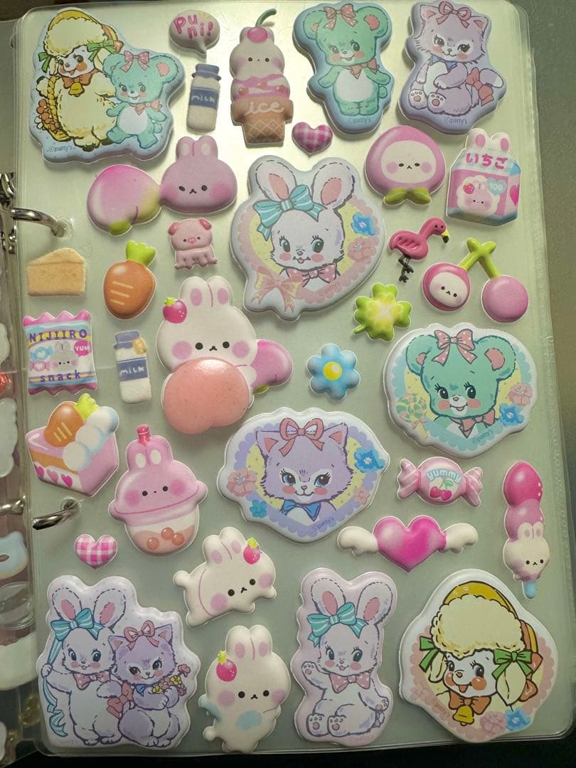 3月末まで　最終値下げ　B5シール帳完成品　ボンボンドロップシール多め　その他