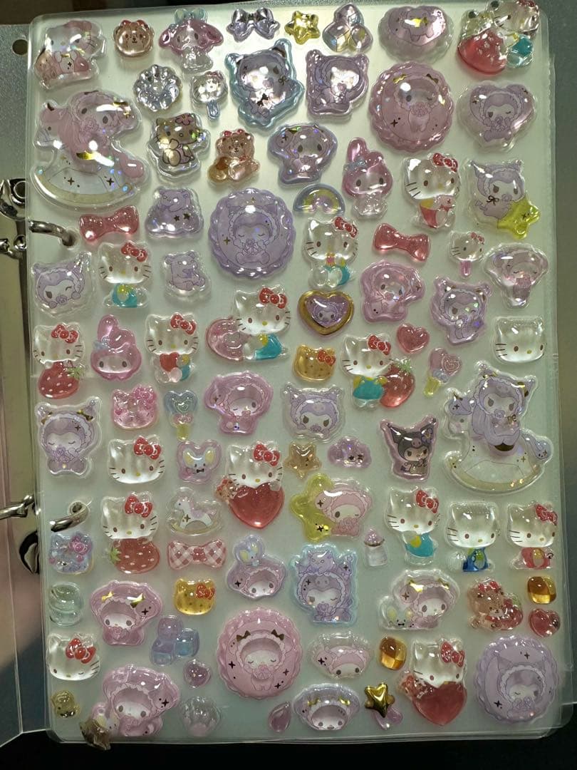 3月末まで　最終値下げ　B5シール帳完成品　ボンボンドロップシール多め　その他