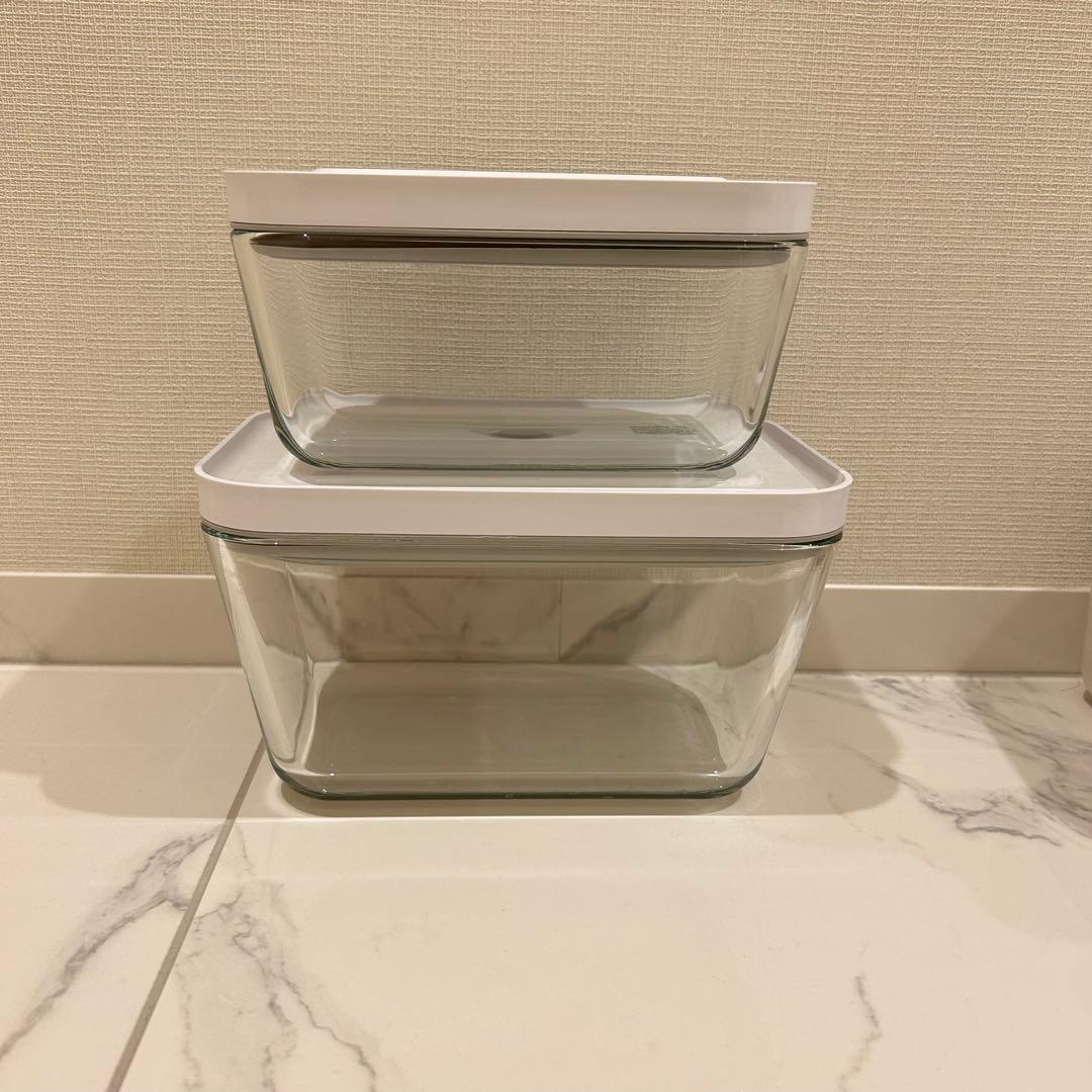 ZWILLING 真空 保存容器セット(ガラス・プラスチック)