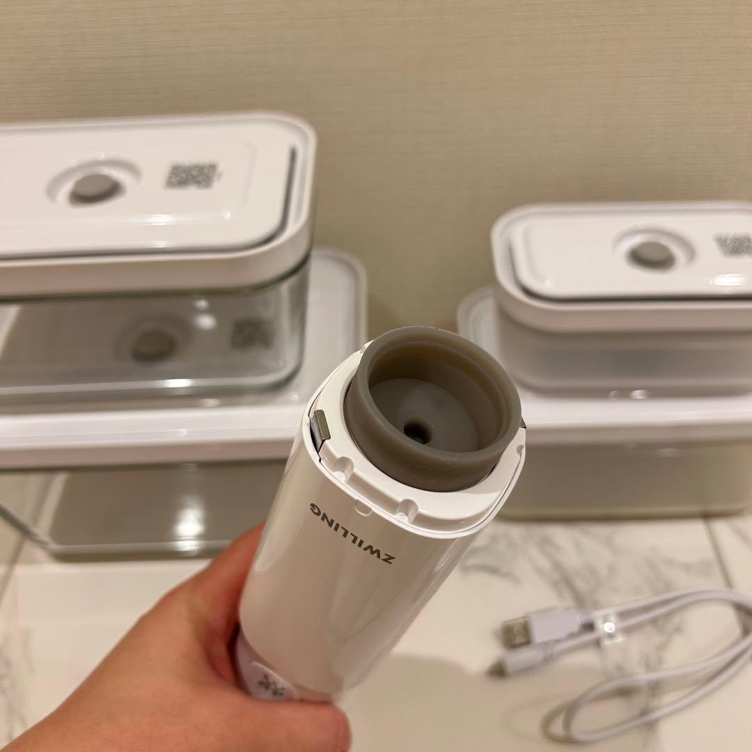 ZWILLING 真空 保存容器セット(ガラス・プラスチック)