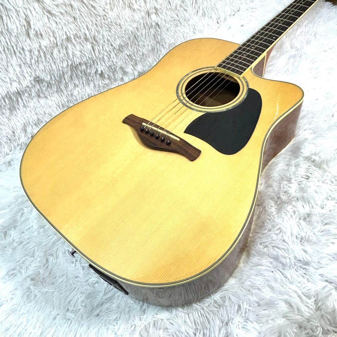 【美品】Ibanez AW300ECE ArtWood Groverペグ