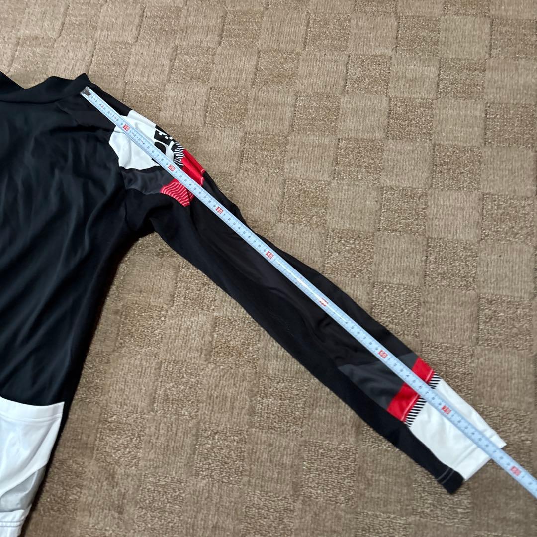 PEARL IZUMI サイクルジャージ 黒/白/赤　XL