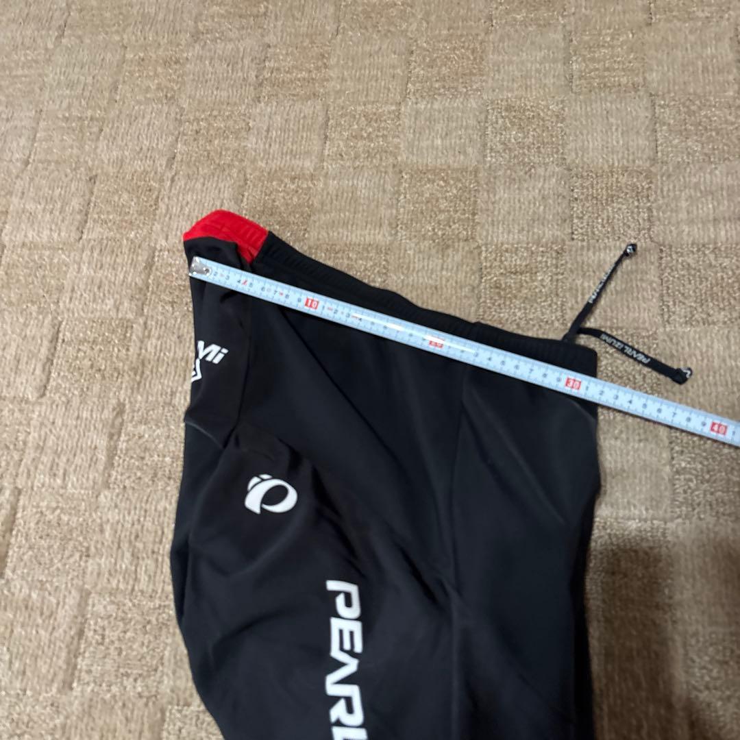 PEARL IZUMI サイクルジャージ 黒/白/赤　XL