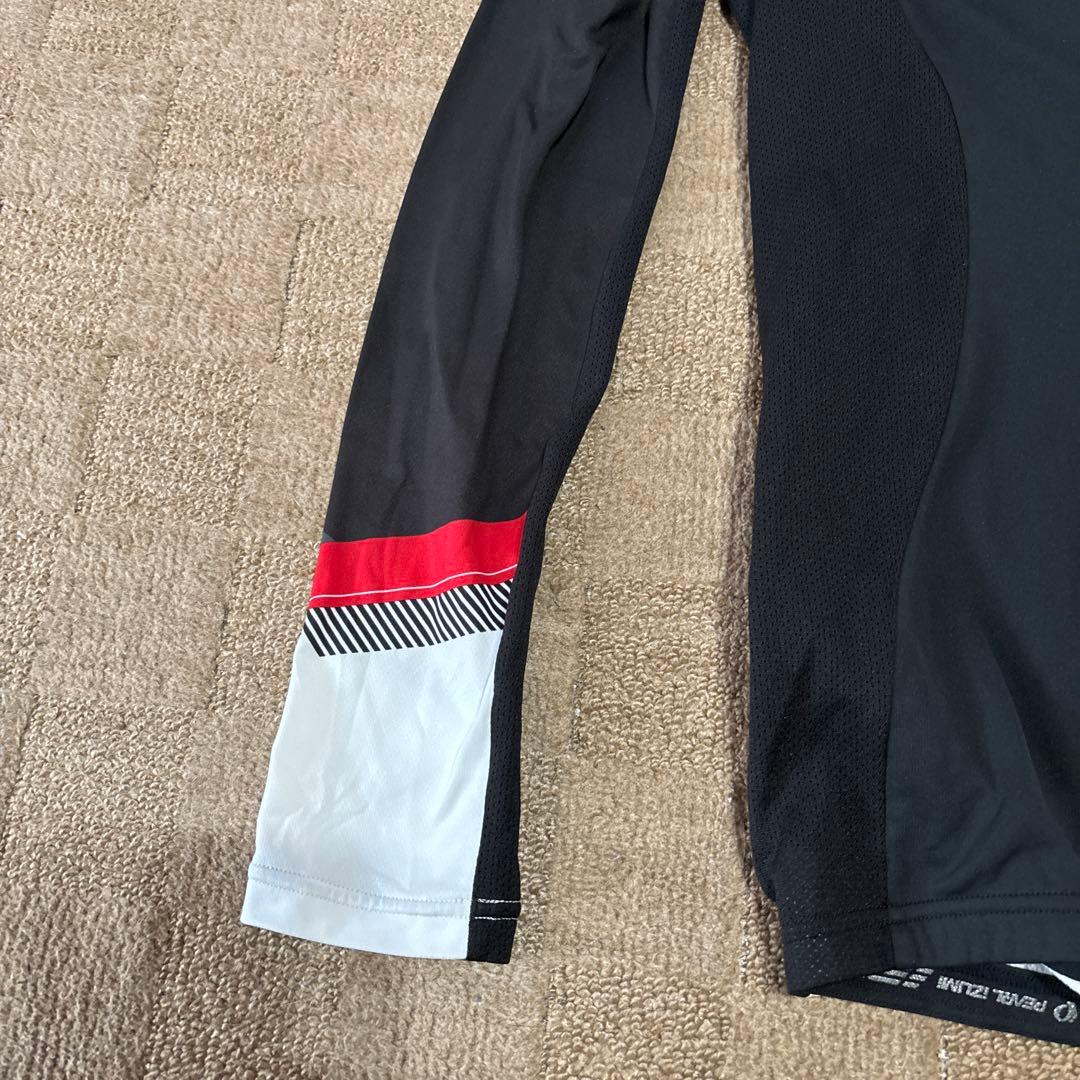 PEARL IZUMI サイクルジャージ 黒/白/赤　XL