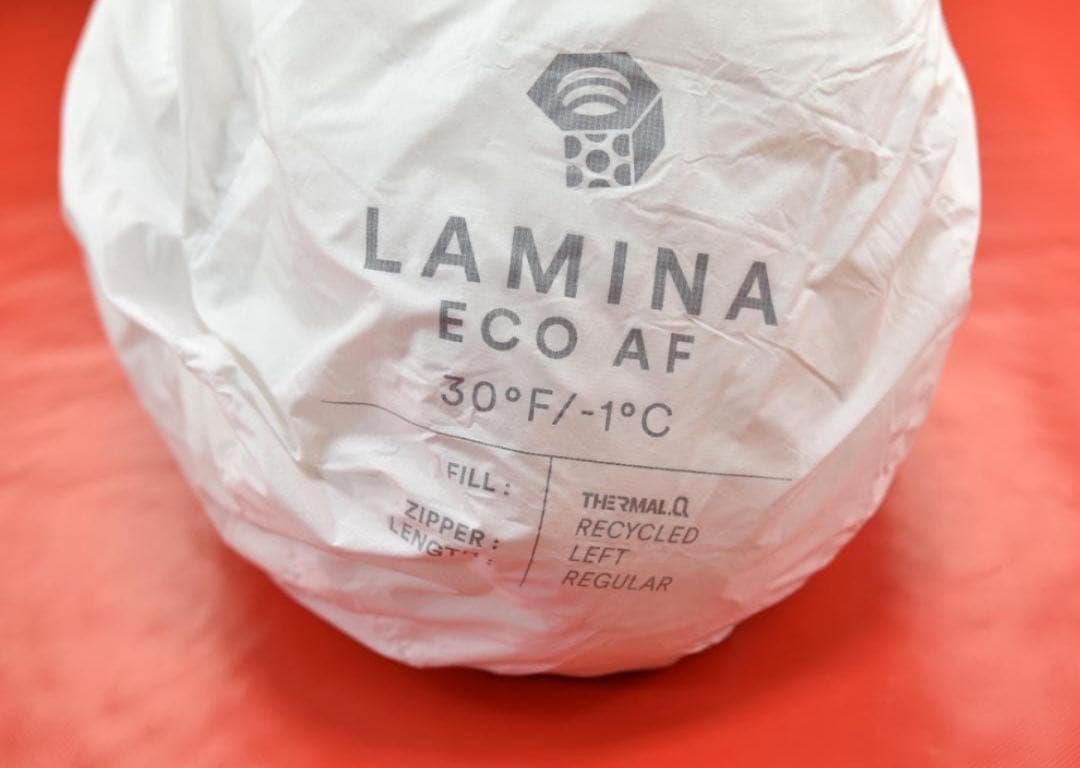 Mountain Hardwear Lamina 30F/-1C Reg 寝袋