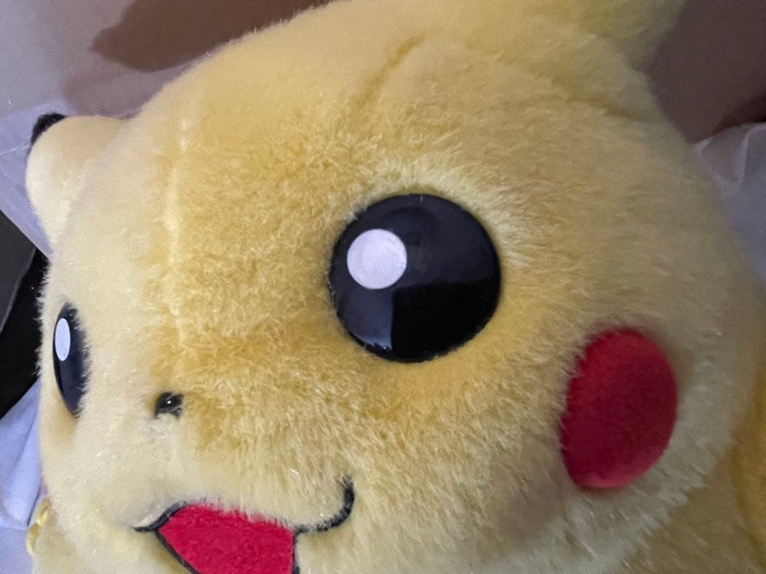 おまけ付き　ワケアリ　初期ピカチュウ　等身大　ぬいぐるみ　2体セット
