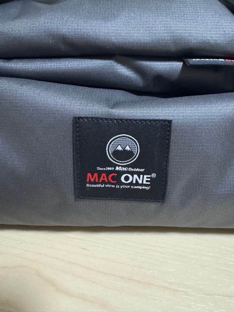 MACONE マックワンタープL チャコール ＋ 純正ポール・ポールケースセット