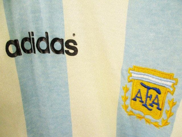 92年アルゼンチン代表 選手用＜H 7 ＞T3 アディダス M1812m
