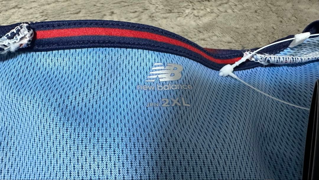 FC東京 New Balance 長袖シャツ 1st ホーム 2XL